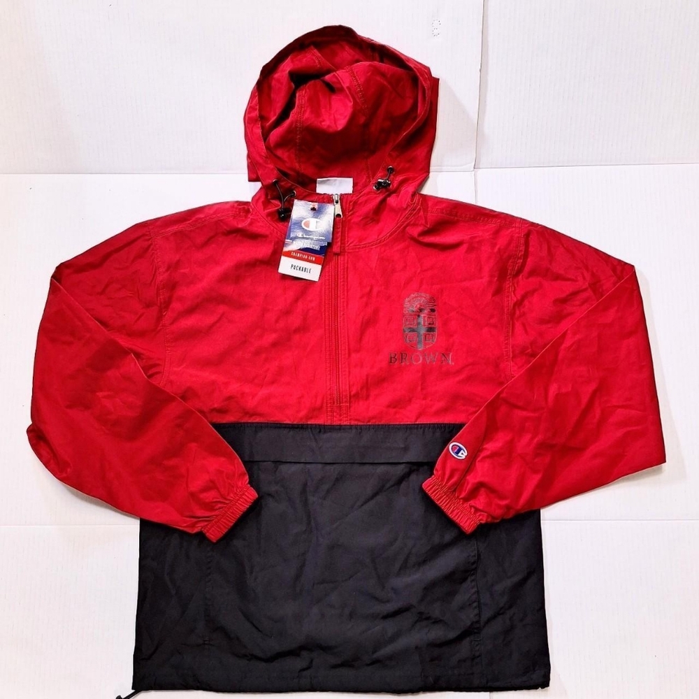 Champion Authentic Active Wear Water Resistant Rain Coat Jacket Liner Shell Sz S